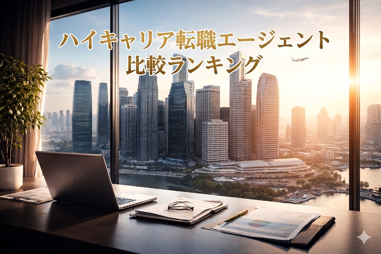 ハイキャリア転職エージェント比較ランキング｜外資・グローバル企業に強いランスタッドが1位の理由