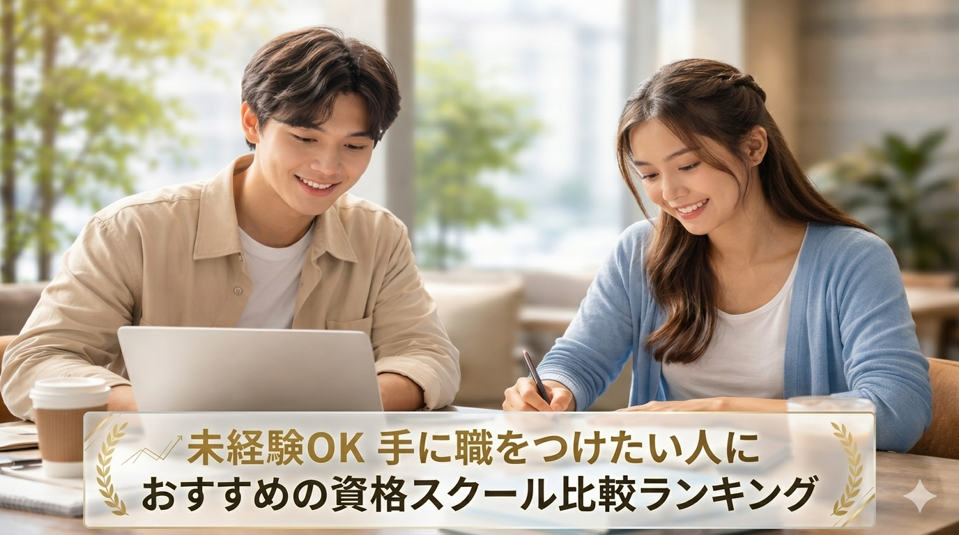 手に職をつけたい人におすすめの資格スクールランキング|未経験なら大栄で決まり