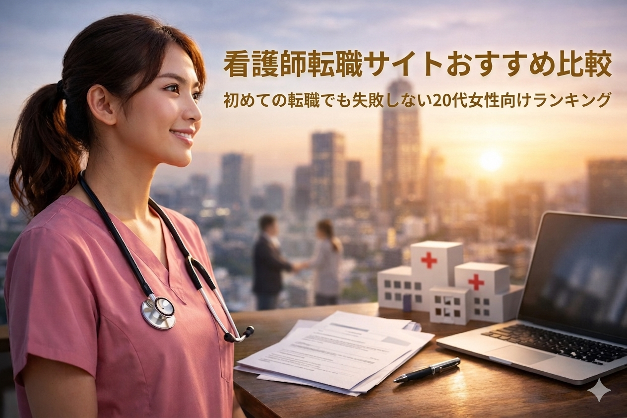 看護師転職サイトおすすめはレバウェル看護｜初めての転職でも失敗しない20代女性向けランキング