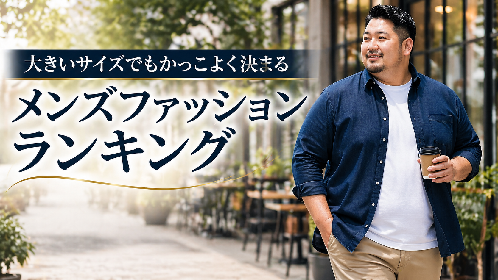 体格が大きい男性向けメンズファッションランキング｜おしゃれに決めたいならサカゼン