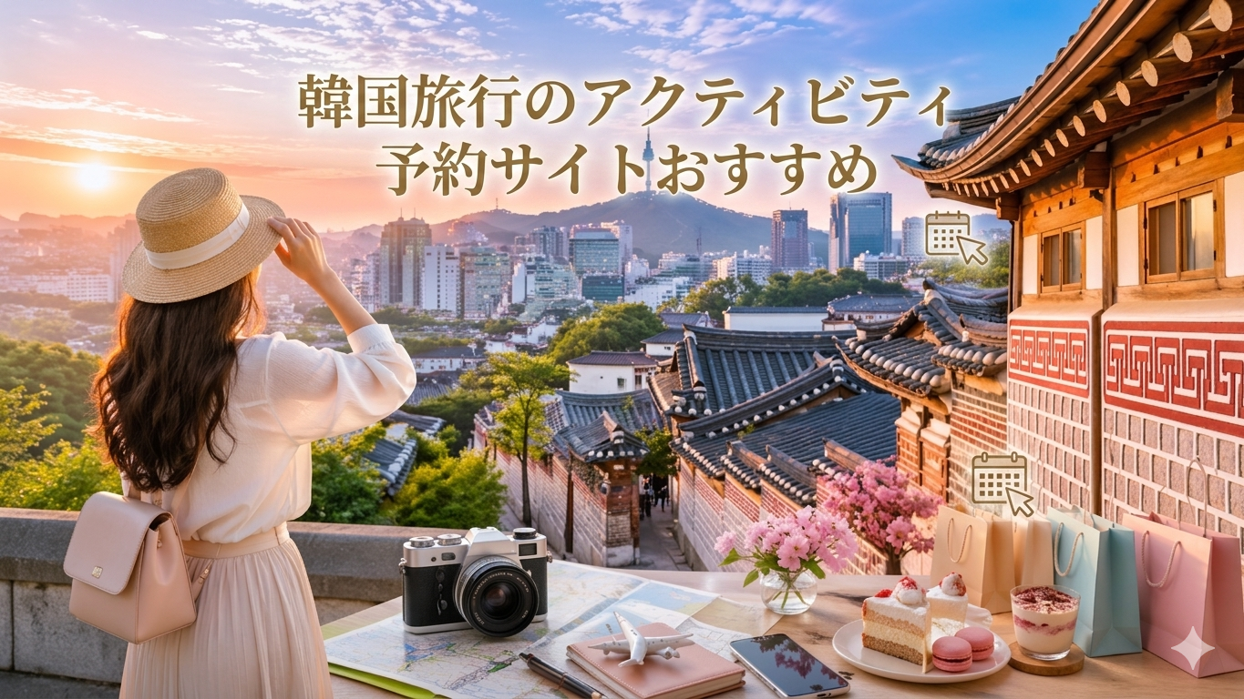 韓国旅行のアクティビティ予約サイトおすすめはKlook 人気サービスを徹底比較