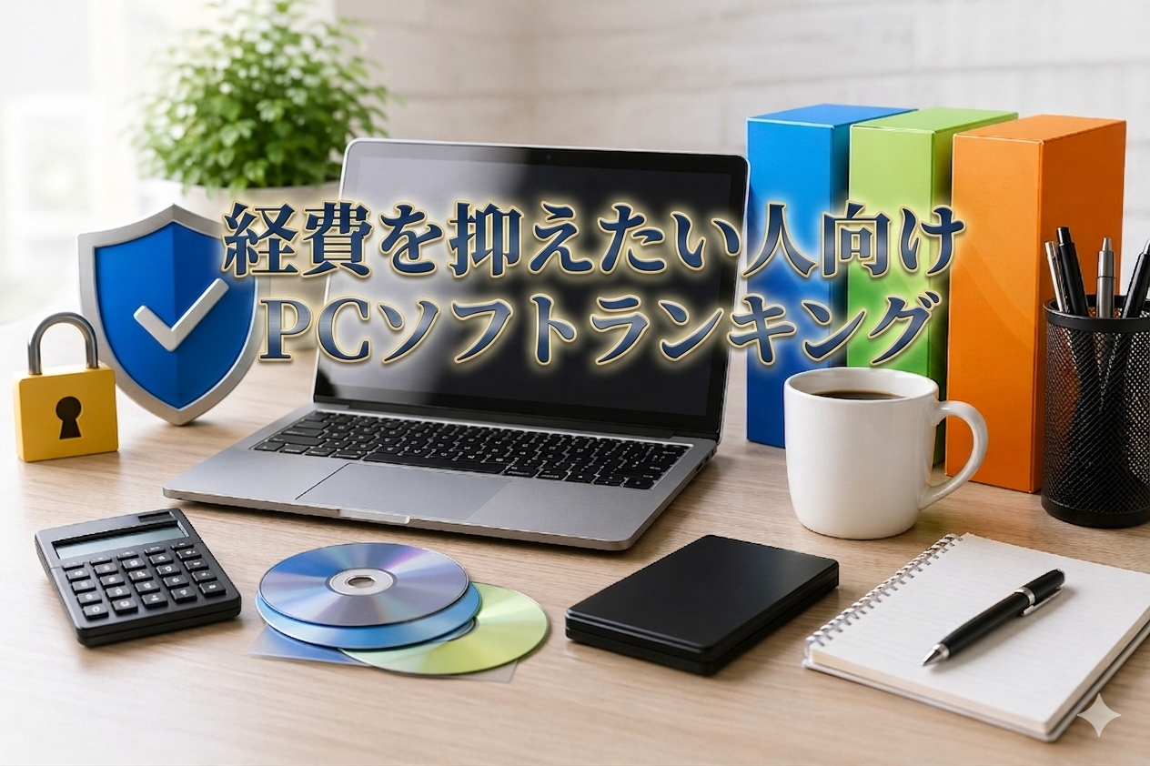 経費を抑えたい人向けPCソフトランキング｜買い切り型が揃うソースネクスト